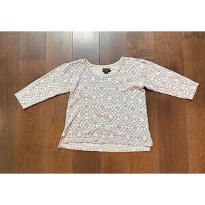 Pendleton Sweater Women's Size Small Gray Gray Patterned